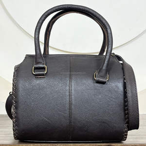 Sac de voyage en cuir artisanal de designer, sac de voyage moyen, cuir de vache de qualité supérieure, élégant, coloré, art peint de cactus, sac à main de voyage - Product Image 5