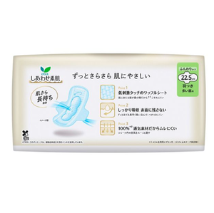 Toallas sanitarias KAO Laurier Bare Skin Super Slim de uso diario para flujo abundante con alas, 20 unidades, hechas en Japón, higiene femenina flexible. - Product Image 2