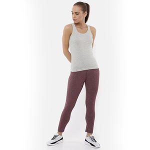 Leggings taille haute gaine amincissante, contrôle de l'humidité, séchage rapide, sans coutures, extensibles et doux pour l'entraînement et le yoga - Product Image 4