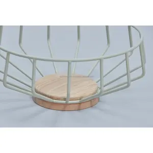 Panier en maille métallique en acier inoxydable robuste de style industriel minimaliste américain, pliable, lavable au lave-vaisselle, pour une utilisation domestique en cuisine - Zahid - Product Image 3