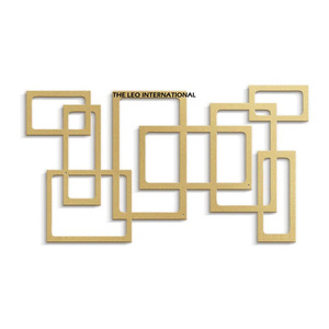 Oval Shape <b>Map</b> Designer High Standard Quality Metal Gold Plated Wall Art Home And Hotel Lobby Decoration Supplies - Product Image 6