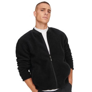 Chaqueta de invierno bordada personalizada para hombre forro polar suave con abrigo de bombardero de calidad gruesa de nailon con características para exteriores - Product Image 6