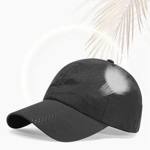 Wholesale 100% RPET Recycled Polyester Quick Dry Perforated Mesh Hat Cycling Sports Baseball <b>Cap</b> for Adult 2026 - Product Image 1