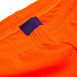 Pantalones cortos de malla para hombre con cintura elástica de verano con logotipo personalizado, bañadores de poliéster 100%, pantalones cortos de playa de malla para hombre - Product Image 3