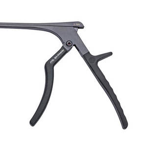 Instrument d'entraînement coudé noir Kerrison Rongeur outil chirurgical de précision de 230mm de long pour usage médical et orthopédique - Product Image 4
