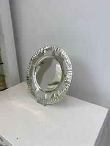 Assiette de présentation décorative de luxe en métal pour la décoration de table de mariage et de banquet - Product Image 5