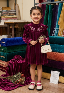Tela de Terciopelo Suave para Niños, Material de Ropa Infantil Delicado con la Piel, Color Vibrante y Duradero, Tela para Jugar - Product Image 5