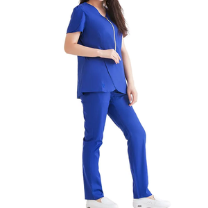 Tenues médicales personnalisées à logo, très demandées, pour infirmières et médecins, ensemble de blouses respirantes et confortables pour hôpital, prix de gros, OEM - Product Image 6