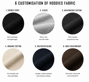 Sweat-shirts à capuche pour hommes de haute qualité, sweats à capuche unisexes surdimensionnés, sweats à capuche personnalisés vierges et épais pour hommes - Product Image 6