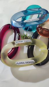 Maillons de chaîne en résine de haute qualité pour l'artisanat fait main, les projets artistiques DIY, la fabrication de bijoux et la décoration murale. - Product Image 4