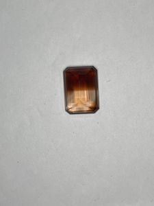 Topacio Natural Bio Color, Gema Octogonal Facetada para Joyería, India - Product Image 3