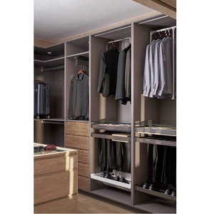 Meubles de chambre à coucher pour villa, vente directe d'usine, armoires modernes, rangement, armoire en bois écologique - Product Image 3