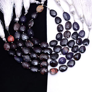 Hilo de piedras preciosas de sugilita Natural de alta demanda, forma elegante facetada, 8 pulgadas, 13X12 a 16X11mm, uso de hebra para joyería basada en cantidad - Product Image 3