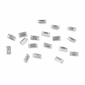 Wholesale SHRAMAN DIAMOND VVS-VS Baguette Cut Lab-Grown Brilliant Diamonds High Quality Loose Synthetic Custom Jewelry Making - Product Image 1