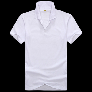 Men's Short Sleeve Solid Color Knitted <b>Polo</b> Shirt Regular Fit Casual Style <b>Orange</b> - Product Image 2