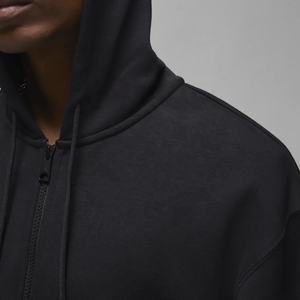 Sweat à capuche zippé unisexe personnalisable 600 Gsm Streetwear de haute qualité avec motif brodé et poches pour l'hiver pour hommes femmes - Product Image 4
