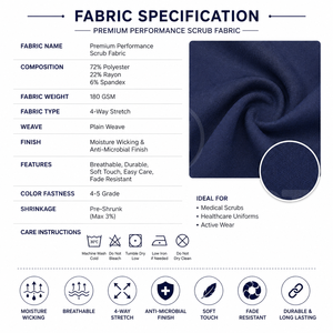 Proveedor de Uniformes Médicos de Alta Calidad, Fabricante de Uniformes de Salud Personalizados - Product Image 6