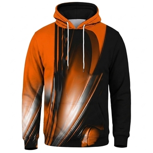 Sudadera con capucha de sublimación con estampado digital de moda, OEM, ODM, logotipo personalizado - Product Image 1