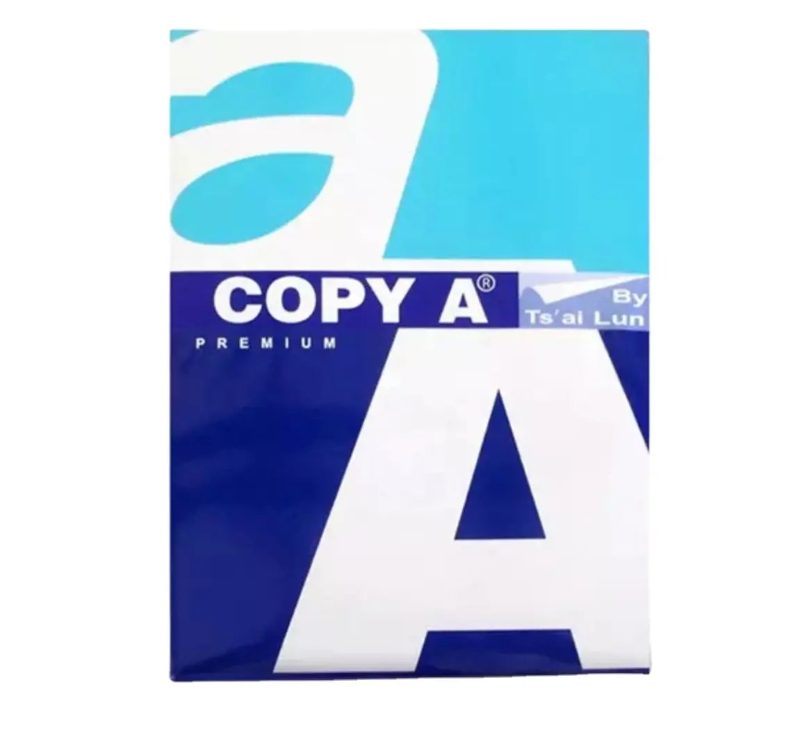 Papier copie couleur A4 80g OEM bois Gsm lettre d'emballage pulpe poids légal feuilles de matériau origine vierge Type certificat taille lieu