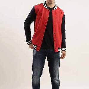 Ropa de Exterior Disponible en Diferentes Materiales y Diseños, Chaqueta Letterman para Hombre, Cómoda, Transpirable, de Peso Medio, Chaquetas Varsity para Hombre - Product Image 5