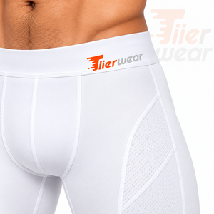 Pantalones Cortos de Compresión para Hombre, para Ciclismo, Tejido Flexible que Absorbe la Humedad, Capa Base Deportiva, Ajuste Atlético - Product Image 5