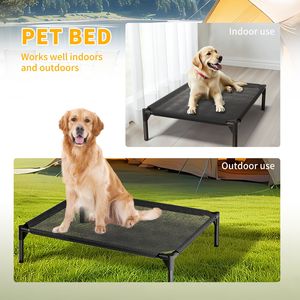 Cuccia per Animali Domestici XL in Rete con Ventilazione e Dissipazione del Calore, Struttura Stabile e Durevole, Ideale per l'Autunno, per Cani di Taglia Piccola e Media - Product Image 5