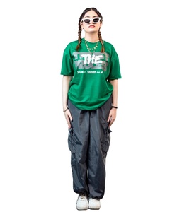 Camiseta personalizada 200 GSM de gran peso 100% de algodón para hombre, Camiseta con cuello redondo, transpirable, de gran tamaño, bordado en 3D, impresión en blanco para gráficos - Product Image 2