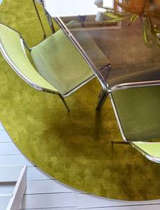 Alfombra de Lana Hecha a Mano con Calidad Garantizada, Alfombra Bordada Lisa para Hogar Moderno, para Sala de Estar - Product Image 3