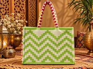 Handmade Cotton Durrie Book <b>Tote</b> <b>Bag</b> Ethnic Woven Solid Color <b>Large</b> Capacity <b>Zipper</b> Closure Casual Shopper Handbag for Women - Product Image 4