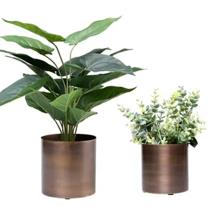Jarrón Moderno de Hierro para Mesa con Diseño Costero, Resistente al Óxido, para Decoración de Año Nuevo Chino - Product Image 3