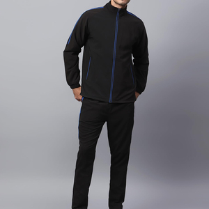 Survêtement léger pour homme en tissu respirant 100% polyester, coupe classique - Product Image 4