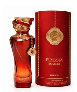 Parfum ELYSSIA SCARLET 100ML par RiiFFS Eau de Parfum Original Dubaï Arabe Parfums longue durée pour femmes - Product Image 1