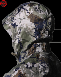 Chaqueta de Caza Camuflada, Impermeable, Transpirable, con Cierre Completo, para Actividades al Aire Libre, Camping y Campo - Product Image 4