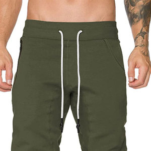 Pantalones casuales de lona transpirable para hombre de RA Wholesale - Corte ajustado, talla grande, cintura elástica, impermeables y de secado rápido. - Product Image 6