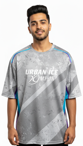 Camiseta Urbana Casual Sublimada de Gran Tamaño para Hombre - Product Image 4