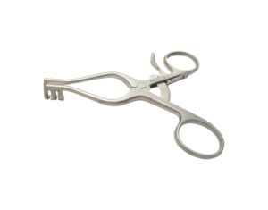 Rétracteur Mollison 3x3 à pointes émoussées, rétracteur en acier inoxydable de qualité supérieure avec pointes émoussées pour une rétraction tissulaire sécurisée - Product Image 1