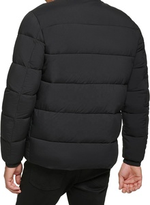 Chaqueta Acolchada Clásica de Alta Calidad para Hombre, Chaqueta de Invierno con Mangas Completas y Cuello Alto - Product Image 2
