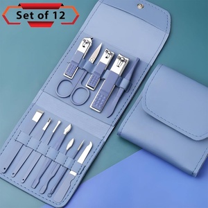 Wholesale Manufacture Durable Multifunction Stainless Steel <b>Manicure</b> Set Custom Made Personal Care <b>Kit</b> - Product Image 3
