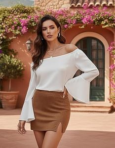 Mini-jupe en cuir PU pour femme, taille haute, extensible, coupe ajustée, fabrication sur mesure, OEM, ODM, fournisseur d'usine de vêtements, commande en gros - Product Image 3