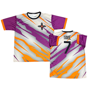 เสื้อเบสบอลแบบสั่งทำ OEM/ODM พิมพ์ลายแบบระเหิด ระบายอากาศได้ดี แห้งเร็ว พร้อมชื่อทีมและหมายเลข คอเสื้อแบบคอกลม ผลิตจากโพลีเอสเตอร์ 100% - Product Image 2