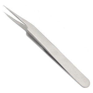 Pince à épiler en acier inoxydable à pointe incurvée de haute précision pour Extensions de cils Volume applicateur greffé de cils outil de maquillage de soins de beauté - Product Image 1