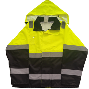 2026 Factory Made Safety Wear Protective High Visibility Working Wear Reflective Safety <b>Jacket</b> - Product Image 3