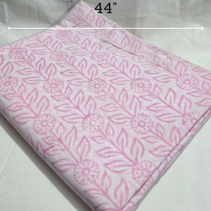 Tissu en coton traditionnel imprimé à la main |   100% Coton Naturel |   Impression artisanale indienne |   Textile lavable écologique pour la maison - Product Image 4