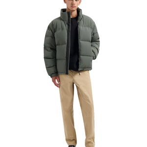Chaqueta Casual para Hombre de Mezcla de Nailon y Algodón de Grosor Estándar para Actividades al Aire Libre y Ropa Urbana - Product Image 5