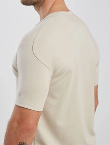 Camiseta Personalizada para Hombre, Transpirable, 100% Algodón, Manga Corta, Estilo Urbano, Corte Recto, Diseño Liso con Patrón Hip Hop - Product Image 5