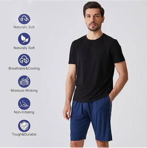 เสื้อยืดผู้ชายคุณภาพสูง ขายส่ง ผ้าฝ้าย 100% ถักทอ ระบายอากาศได้ดี ทรงหลวม รับออกแบบพิมพ์ลายตามสั่ง ไซส์ใหญ่ รับผลิตแบบ OEM/ODM - Product Image 5