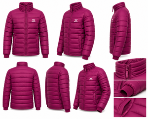 OEM Men's Puffer <b>Jacket</b> Custom Logo Winter Warm <b>Canvas</b> Outerwear Hooded Stand Collar Full Zip Windproof Breathable 100% - Product Image 3