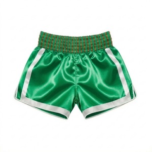 Shorts de Muay Thai unisexes multicolores, broderie florale et dragon, équipement d'entraînement de boxe traditionnel, shorts de Muay Thai - Product Image 1