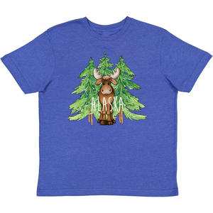 Camisetas de Niño de Manga Corta con Cuello Redondo, 100% Algodón de Bangladesh, Tejido de Punto, Tallas Grandes, Estampadas, Ecológicas y Transpirables, en Oferta - Product Image 1