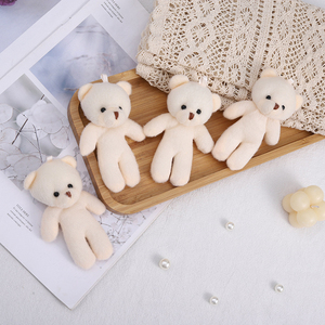 QYS <b>Cute</b> Mini Plushie Toy <b>Bear</b> Soft Doll Plush Toys Teddy <b>Bear</b> Keychain Small Size Plushy Stuffed Animal Toys - Product Image 3